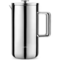 AARKE Cafetière French Press Stainless Steel 1 L
