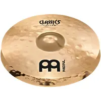 Meinl Classics Custom Extreme Metal 14" Hi Hats & Heavy Duty Two-Leg Hi-Hat Stand by Gear4music