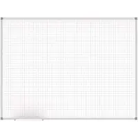 MAUL whiteboard Basic, groot raster, 900 x 1200 mm