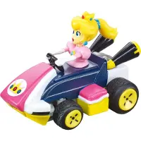 Carrera 370430036 - 2.4GHz Mario Kart Mini RC - Peach Paperbox 1:50 RC auto Elektro Racewagen, Straatmodel Incl. accu en laadkabel