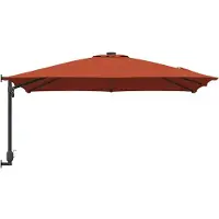 vidaXL Tuinparasol Terracotta 248,5 x 247,5 x 160 cm