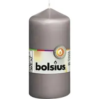 Bolsius - Stompkaars -120/58 - warm grijs - per 2 stuks