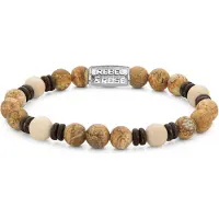 Rebel & Rose Variations Woodstock RR-80092-S-L Armband 8mm 19cm