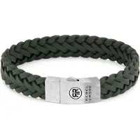 Rebel & Rose Braided Raw Matt Ranger RR-L0149-S-M Armband 17,5cm