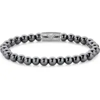 Rebel & Rose Grey Silver Shine DV RR-6DV02-S-M Armband 17,5cm