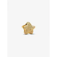 Pandora Bedel Goldplated Getextureerde Mini Ster Charm 764050C00