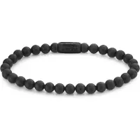 Rebel & Rose Mad Panther RR-60089-B-L Armband 6mm 19cm