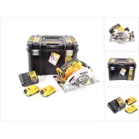 DeWalt DCS 572 D2 accu-handcirkelzaag 18V 184 x 16 mm + 2x accu 2,0Ah + oplader + T-STAK