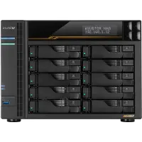 Asustor Lockerstor 10 Gen3 NAS 10-Bay AMD Ryzen V3C14 CPU, 16 GB ECC DDR5 RAM, 0/10 HDD/SSD