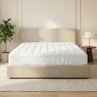 Sleeptime Wasbare Topper & Hoeslaken in 1 – Ultiem Slaapcomfort - Wit