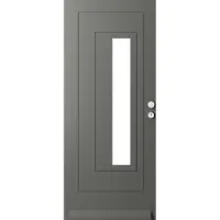 Skantrae Voordeuren SKN 669 Iso satinato glas HR++ | massief hardhout | Deurengigant.nl
