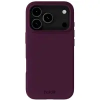Holdit Silicone Case voor de Apple iPhone 18 Pro / 17 Pro - Deep Plum
