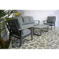 Intergard Aluminium loungeset Dublin 5 personen
