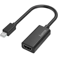 Hama Video-adapter Mini-DisplayPort-stekker - HDMI-aansluiting Ultra-HD 4K