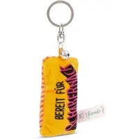 Nici Sleutelhanger Mini Pluche Kussen Klaar voor Pranks 8cm met Bel