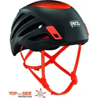 Petzl Sirocco Klimhelm Zwart/Oranje