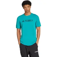 Adidas Unisex Performance Terrex Multi Climacool Logo Tech T-shirt Maat: XL | Sport Shirts Outlet | Unisex | Blauw