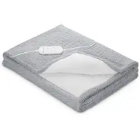 Medisana HB Warmtedeken in 4 kleuren (180 x 130 cm) Lichtgrijs (HB 416)