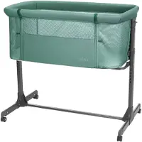 Kikkaboo Noah 2025 Co Sleeping Crib Groen Kinderen