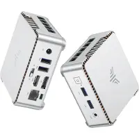 NiPoGi P2 Mini PC W-11 Pro, АMD Ryzen R2544(tot 3,70 GHz), 16 GB DDR4 512 GB M.2 SSD Mini Desktop Computer, HDMI 2.0, DP, Typ-C, mit VESA für Schule/Büro/Heim.