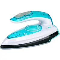 Alpina Reisstrijkijzer SL-9990B2 - Reis Stoomstrijkijzer met Stoomstoot - Compact Strijkijzer met Dual Voltage - Opvouwbaar Strijkijzer voor Reizen - 750-1200W