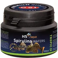 HS Aqua Spirulina Wafers - 100ML - Algentabletten - Aquariumvoer