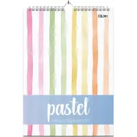 Studio Colori - Verjaardagskalender Pastel - A4 Verjaardagskalender Volwassenen Staand