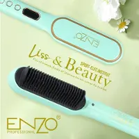 Enzo Xcruiser EN-4001 Professionele Haar Straightening Brush – Ionische Anti-Frizz Föhnborstel – Snelle Verwarming – Geschikt voor Alle Haartype