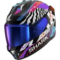 Shark Skwal i3 Speed-Fancy, integraalhelm ,Zwart/Wit/Oranje ,XL
