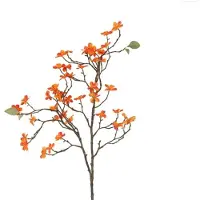 Countryfield Kunsttak Malus oranje 30xH86,4cm oranje Kunststof Kunstbloem