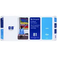 HP C4951A printkop cyaan met printkopreiniger nr. 81 (origineel)