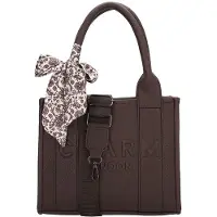 Charm London Handtas/Schoudertas Bond Donker Bruin