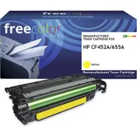 Freecolor Toner, M652Y-FRC Toner vervangt afzonderlijk HP CF452A geel 10500 pagina's Compatibele toner
