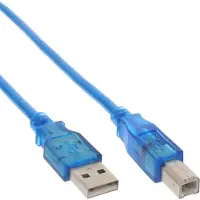 InLine USB naar USB-B kabel - USB2.0 - 3 meter
