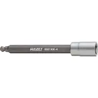 Hazet Toerentalsensor kogelkop dopsleutelbit 8501KK-4 · 1/4 inch (6,3 mm) vierkant hol · Binnen-zeskant-profiel · SW 4 mm