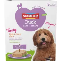 Smolke 10x Hondenvoer Vers Gestoomd Eend 395 gr