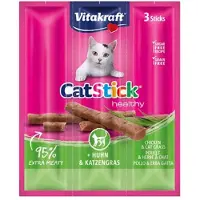 Vitakraft Cat Stick Mini - Kip & Kattengras