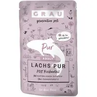 Grau Adult Puur Kattenvoer - Zalm - Pouch