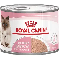 Royal Canin 12x Mother & Baby Mousse Kattenvoer Nat 195 gr
