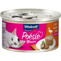 Vitakraft Poésie mousse met eend natvoer kat (12 x 85 g) 3 verpakkingen