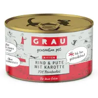 Grau Graanvrij Kittenvoer