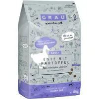 Grau Graanvrij Hondenvoer Eend met Aardappel