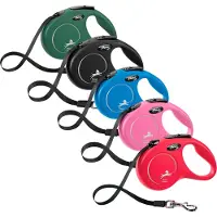 Flexi New Classic Zwarte Halsband 11731 8 M