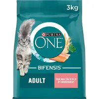 Purina One Kattenvoer Droog Adult Zalm - Volkoren Granen 3 kg