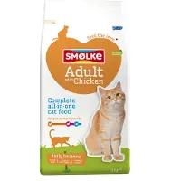Smolke Kattenvoer Adult Kip 4 Kg