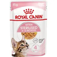 Royal Canin 12x Kitten Sterilised Jelly Kattenvoer Nat 85 gr