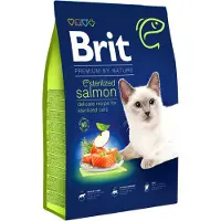Brit premium by nature cat sterilized salmon - 8 kg - Kattenvoer - Kattenbrokken