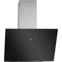 Bomann DU 7606.1 Wandafzuigkap 595 mm Energielabel: A++ (A+++ - D) Inox, Zwart