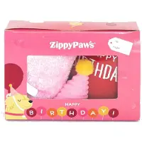 ZippyPaws Pup Birthday Box Pink