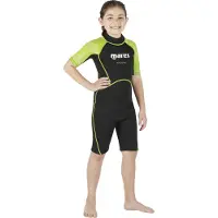 Mares Neoprenanzug - AQZ Junior - Manta - Schwarz/Grün - - 10-11 Jahre (140-146) - Neoprenanzüge